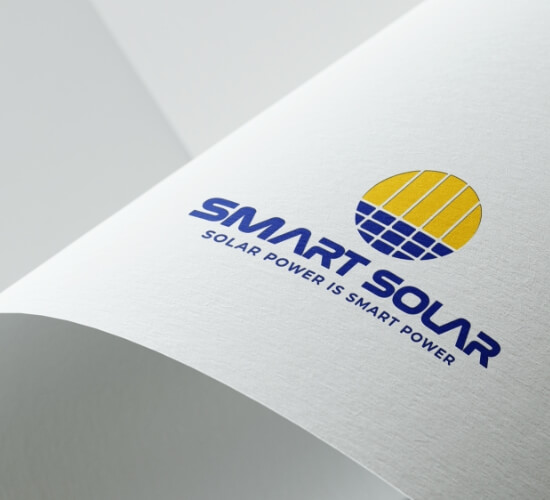 smart solar logo paper